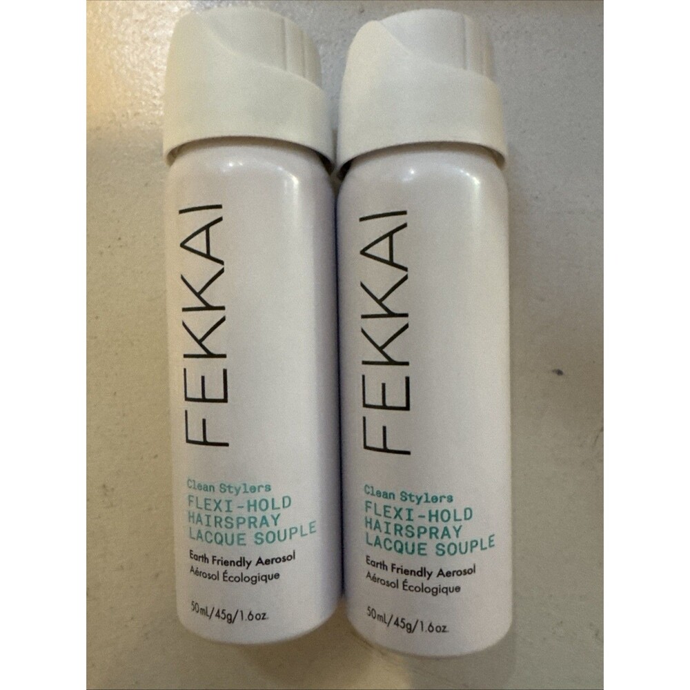 FEKKAI Clean Stylers Flexi-Hold Hairspray Non-Flaking Spray 1.6 oz